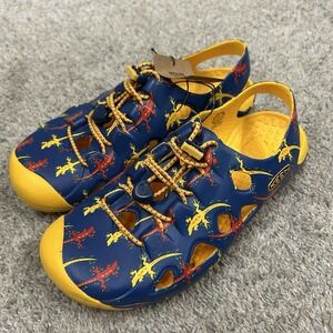 Keen Rio Sandals Kid's Size 5 Lizard Print Water‎ Outdoor Blue New with Tags
